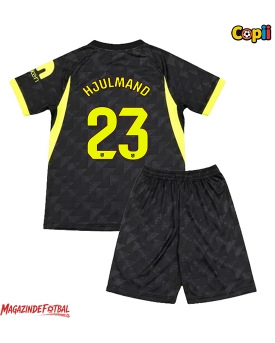 Atletico Madrid Morten Hjulmand #23 Echipament de Fotbal Replică 2026-27 Copii Deplasare (+ Șorturi)